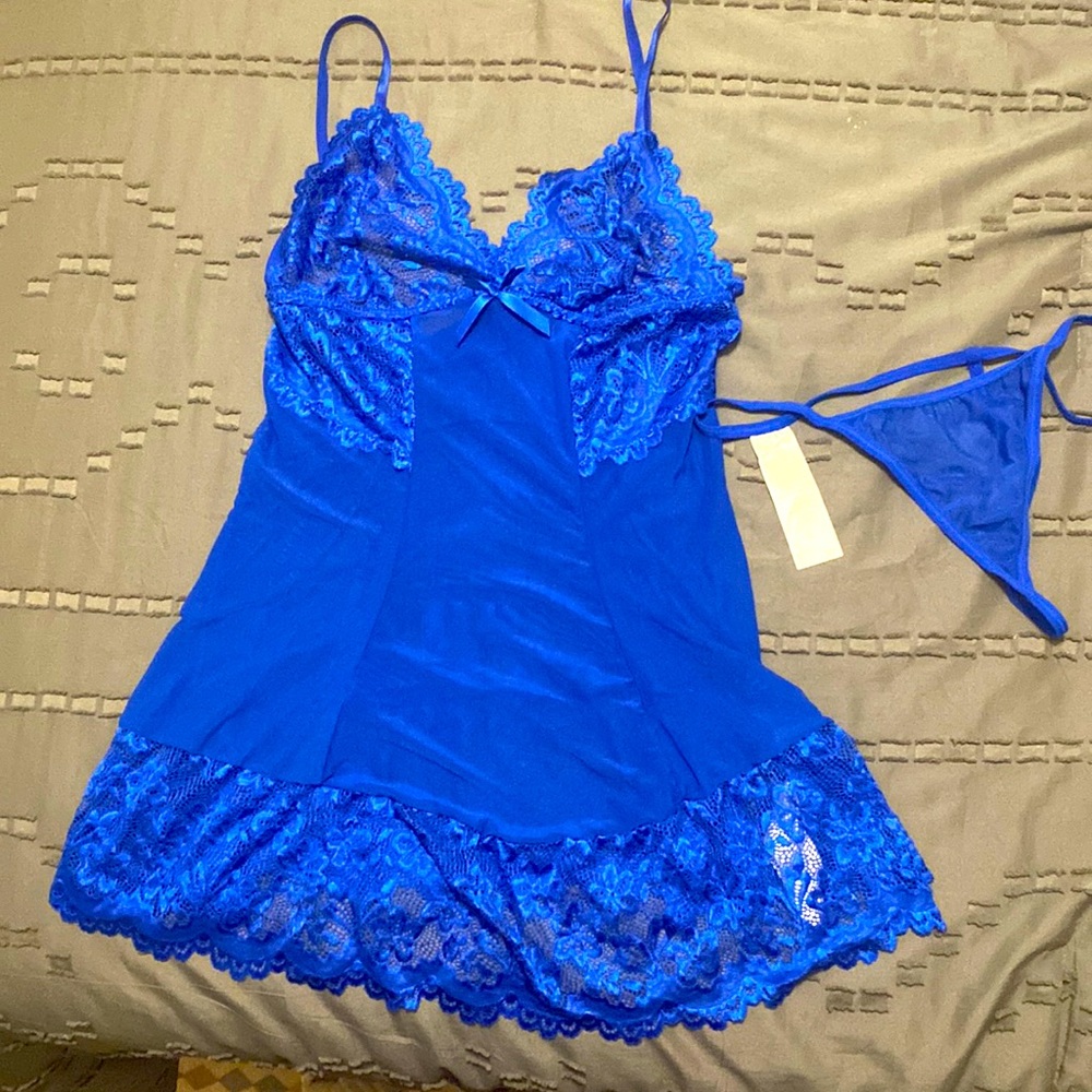 Cobalt blue Nighty